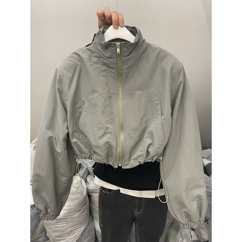 Short Jacket Women‘s 2024 Autumn New Explosions Casual Stand Collar