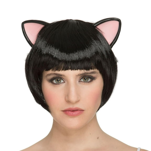 Short Kitty Adult Costume Wig