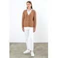thumbnail image 1 of Short Knit Cardigan Solid Color Knit Detailed, 1 of 11