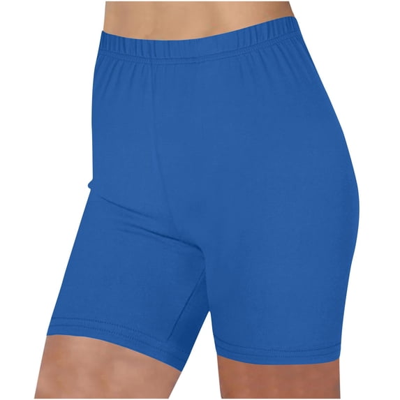 Short Leggings for Women Cycling Legging Shorts Workout Tights High Waisted Running Shorts Gym Elastic Waist Yoga Pants Elastic Waist Hot Pants Soft Long Briefs for Under Dresses