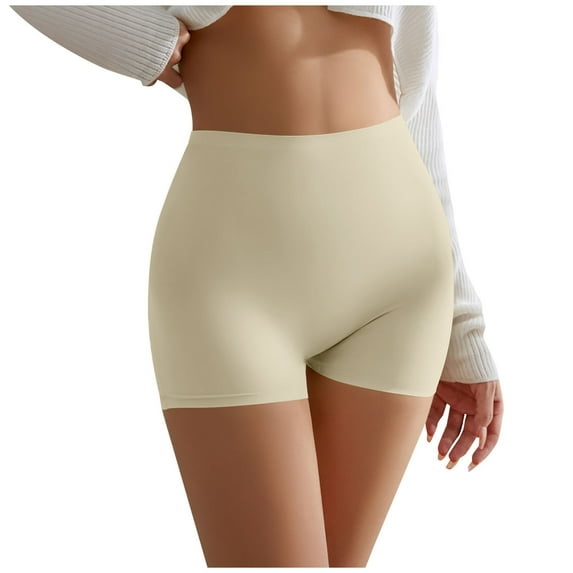 Short Leggings for Women with Pockets Breathable Comfortable Spandex Sweat Shorts Stretch Yoga Gym Workout Pant (M, Khaki)