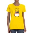thumbnail image 1 of Short Legs Big Attitude Corgi T-Shirt Women -Image by Shutterstock, Female XX-Large, 1 of 4