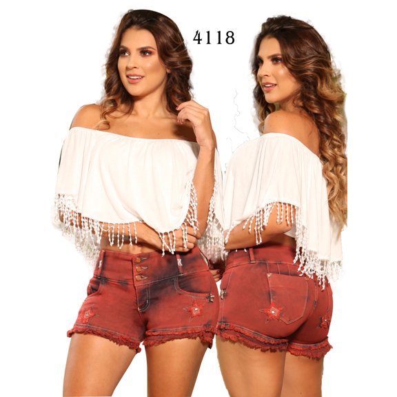 Short Levantacola Colombiano Cokette