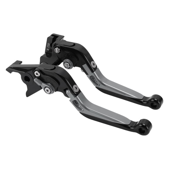 Short Long Brake Clutch Lever for Kawasaki Vulcan S 650 15-23 Adjustable Motorcycle Handlebar Brake Lever Aluminum Alloy Black Head Titanium Handle