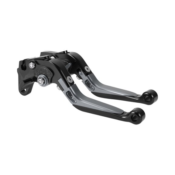 Short Long Brake Clutch Levers for Yamaha WR125X 2009-2015 Adjustable Motorcycle Handlebar Brake Lever Aluminum Alloy Black Head Titanium Handle
