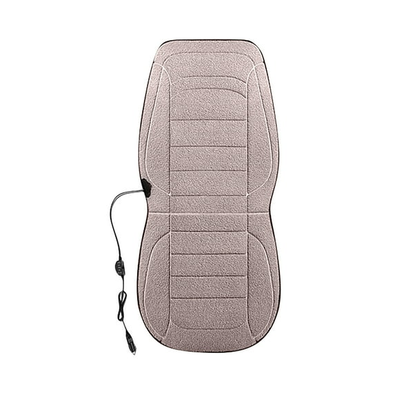 Short Material Heated Car Seat Cushion for Comfort During Cold Weather Driving and Long Commutes