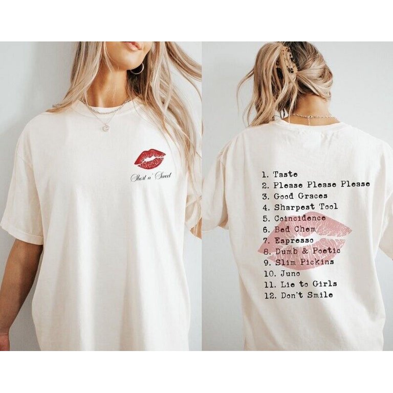 Short N Sweet Tour Shirt, Sabrina Carpenter Shirt, Sabrina 