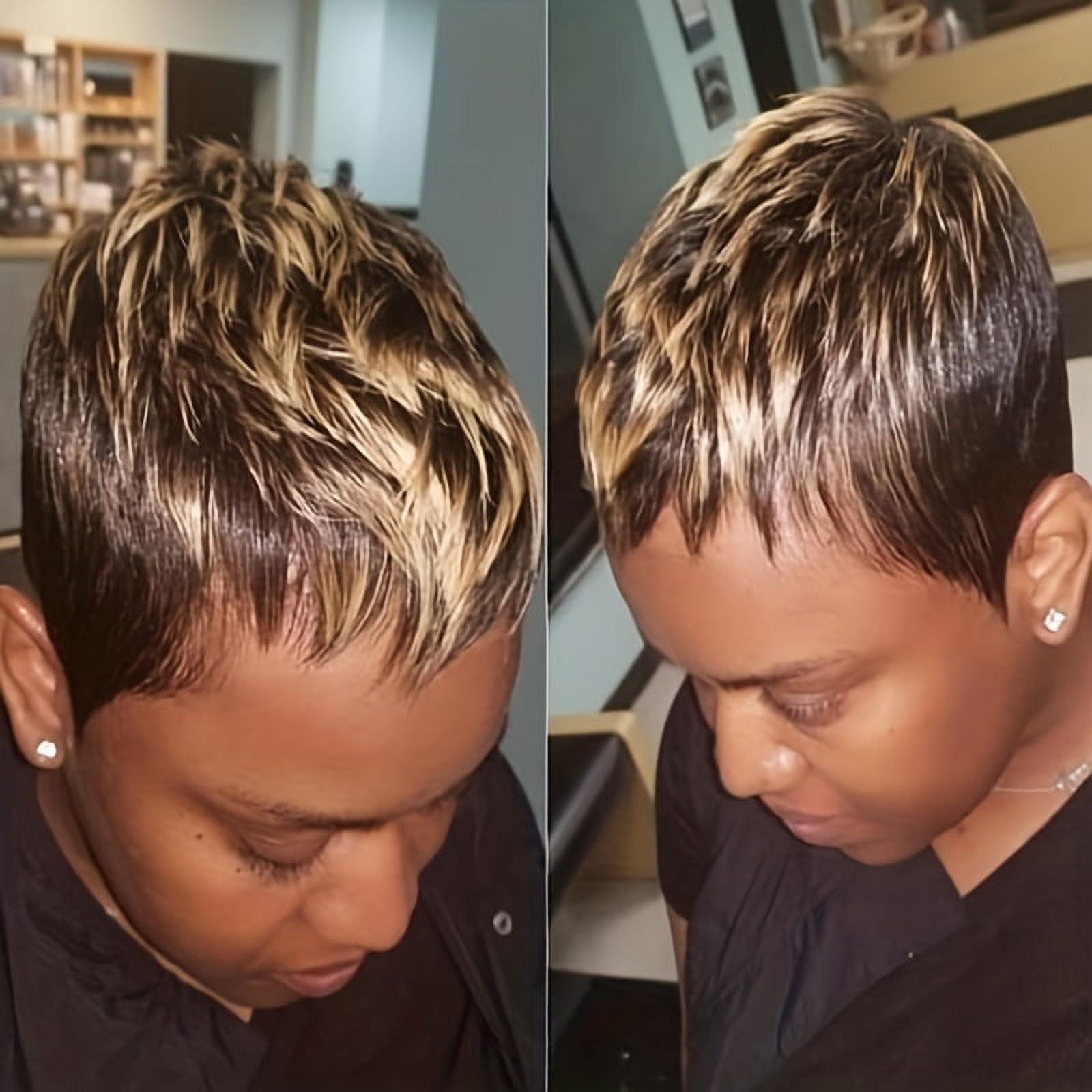 Short Pixie Cute Wigs For Women Layered Straight Hair Wigs Heat Resistant Synthetic Wigs For Daily Use Walmart