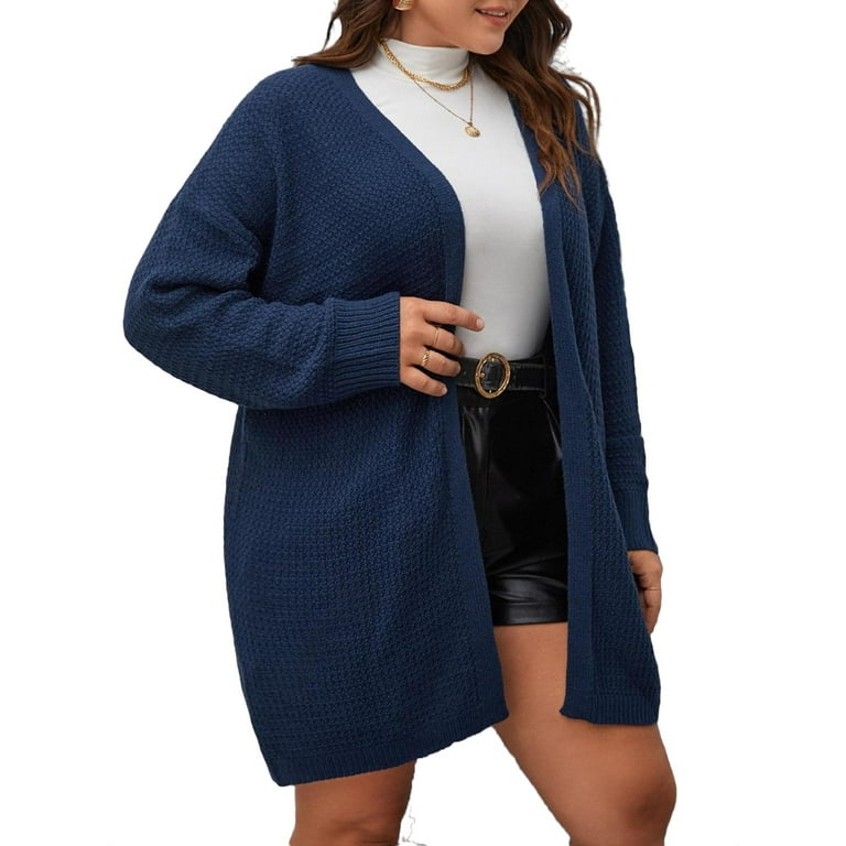 Walmart women's shop plus size cardigans
