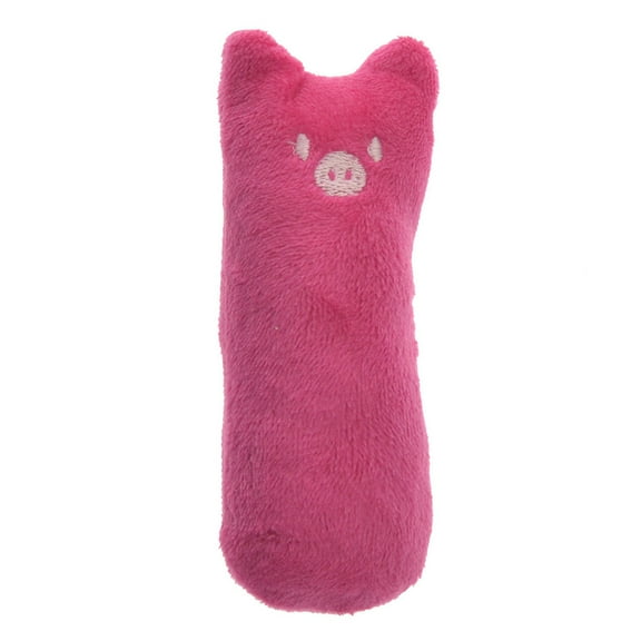 Walbest Catnip Toy, Cat Chew Toy Bite Resistant Catnip Toys for Cats,Catnip Filled Cartoon Mice Cat Teething Chew Toy
