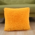 thumbnail image 1 of Short Plush Cover 17x17Inch Sofa Cushion Plush Throw Pillow Covers Set of 2, Soft Fluffy Decorative Pillow Covers for Sofa, Couch, Living Room, 1 of 2