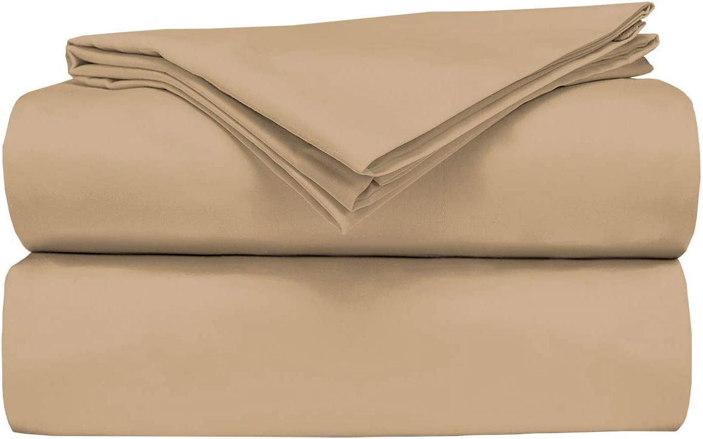 Short Queen Camel 60X75 RV Camper Sheet Sets No Tuck Top Sheet Fitted ...