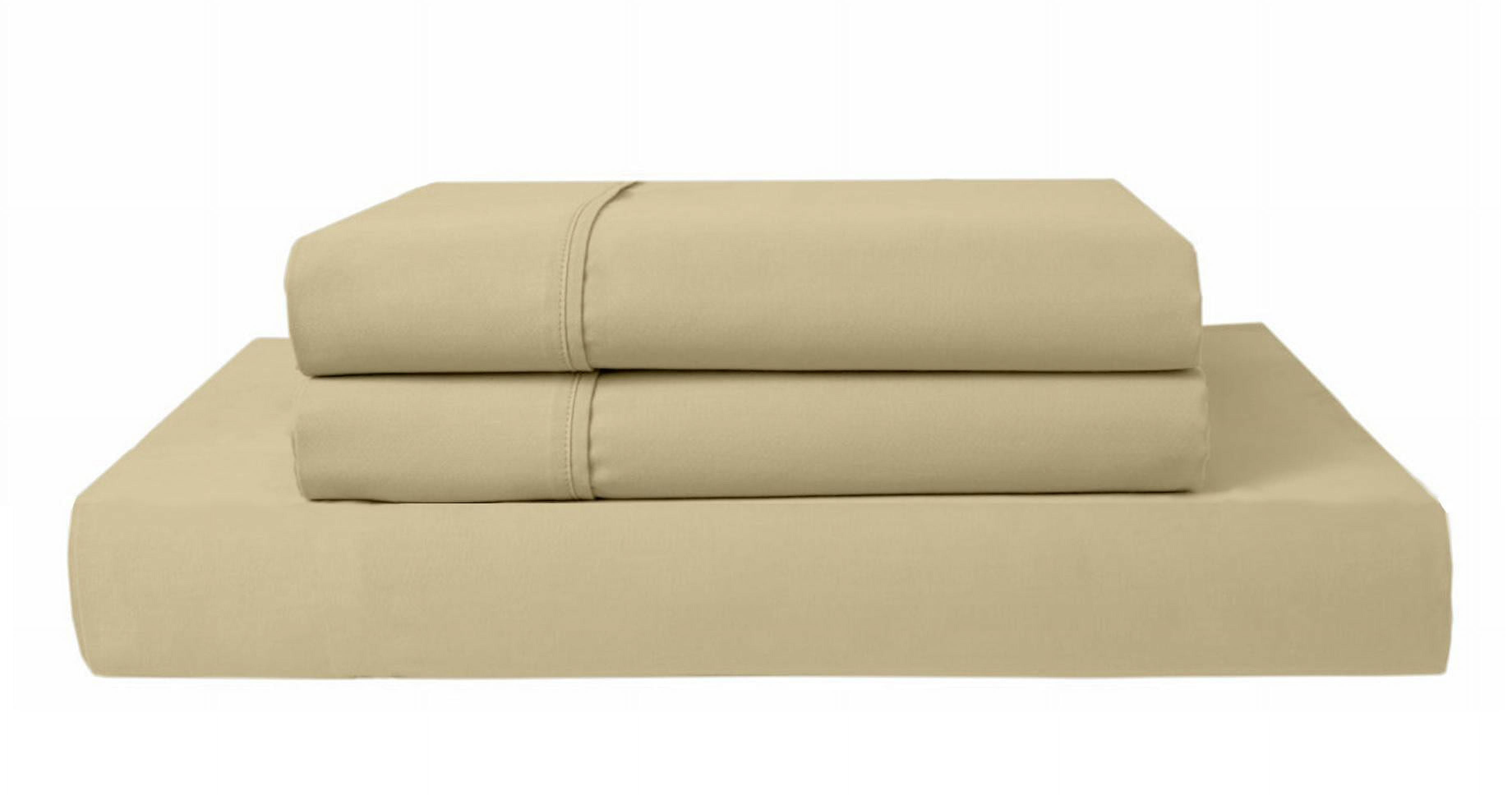 Short Queen Fitted Sheet with 2 Pillowcases (3PC) Set 800Thread