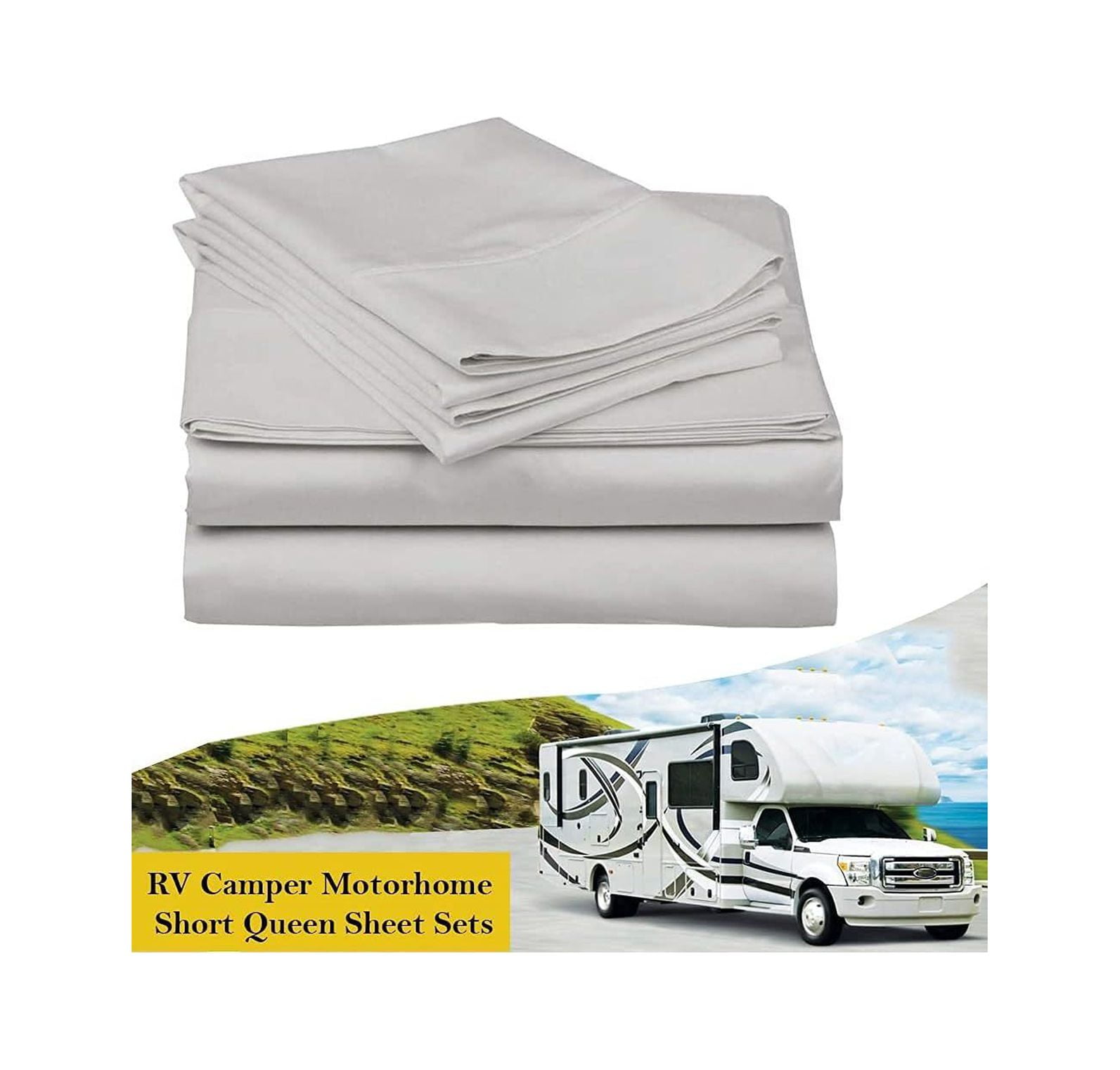Short Queen Sheets for Rv Camper 100 Cotton RV Camper Sheets Short