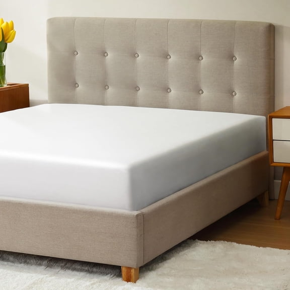 Short Queen Size Fitted Sheet  Soft and Comfortable Microfiber Bed Sheet  Shrinkage and Fade Resistant  Wrinkle Free Fitted Sheet Only  Durable and Easy to Wash