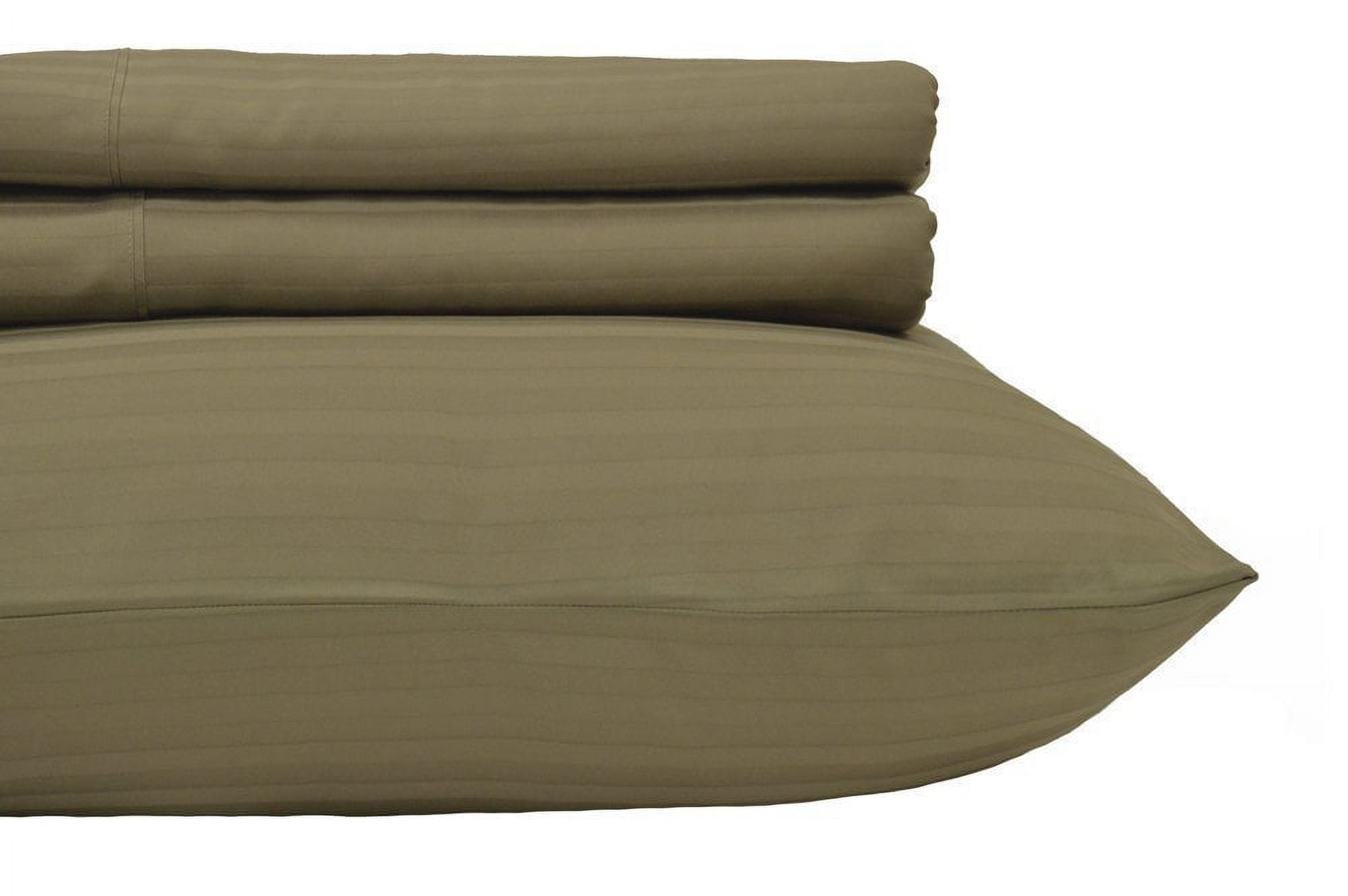 Short Queen Size Flat Sheet + 2PC Pillowcases Only 400 Thread Count