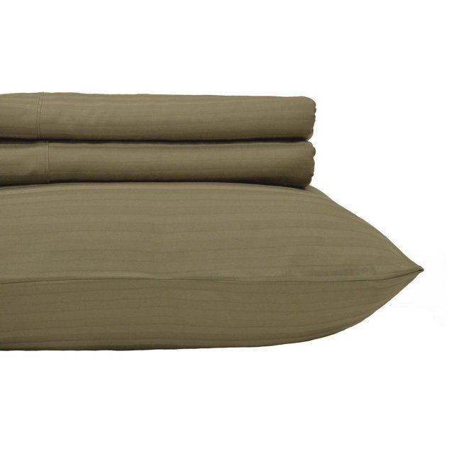 Short Queen Size Flat Sheet + 2PC Pillowcases Only 400 Thread Count