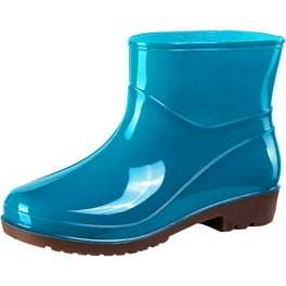 Blue rain boots walmart discount