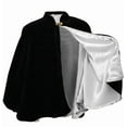 thumbnail image 1 of Short Renaissance Cloak, Velvet Capelet Lined in Satin, Unisex, Medieval, 1 of 5