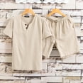 thumbnail image 1 of Short Set Two Piece Set Short Sleeve T Shirt & Shorts Summer Sets Beach Outfit Matching Sets, 1 of 6