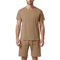 thumbnail image 1 of Short Sets Two Piece Outfits Men's T Shirts Short Sleeve & Shorts Summer Sets Beach Vacation Essentials Vacation Sets, 1 of 4
