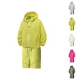 thumbnail image 1 of Short Sets for Men Lightweight Sun Protection Long Sleeve Zip Up Hooded Jacket and Shorts 2 Piece Matching Set Summer Outfits, 1 of 5