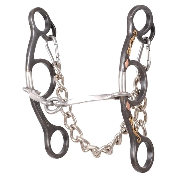 Short Shank O Ring Square Snaffle Bit
