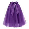 thumbnail image 1 of Short Skirts for Women Elegant Layered Skirt With Waist Belt Flowy Hem A Line Skir Party Carnival Dance Dress 2026 Fashion Outfits, 1 of 2