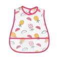 thumbnail image 1 of Short Sleeve Bib - Large Size Mess Saving Soft Fabric Apron for Ages 1-3, 1 of 5
