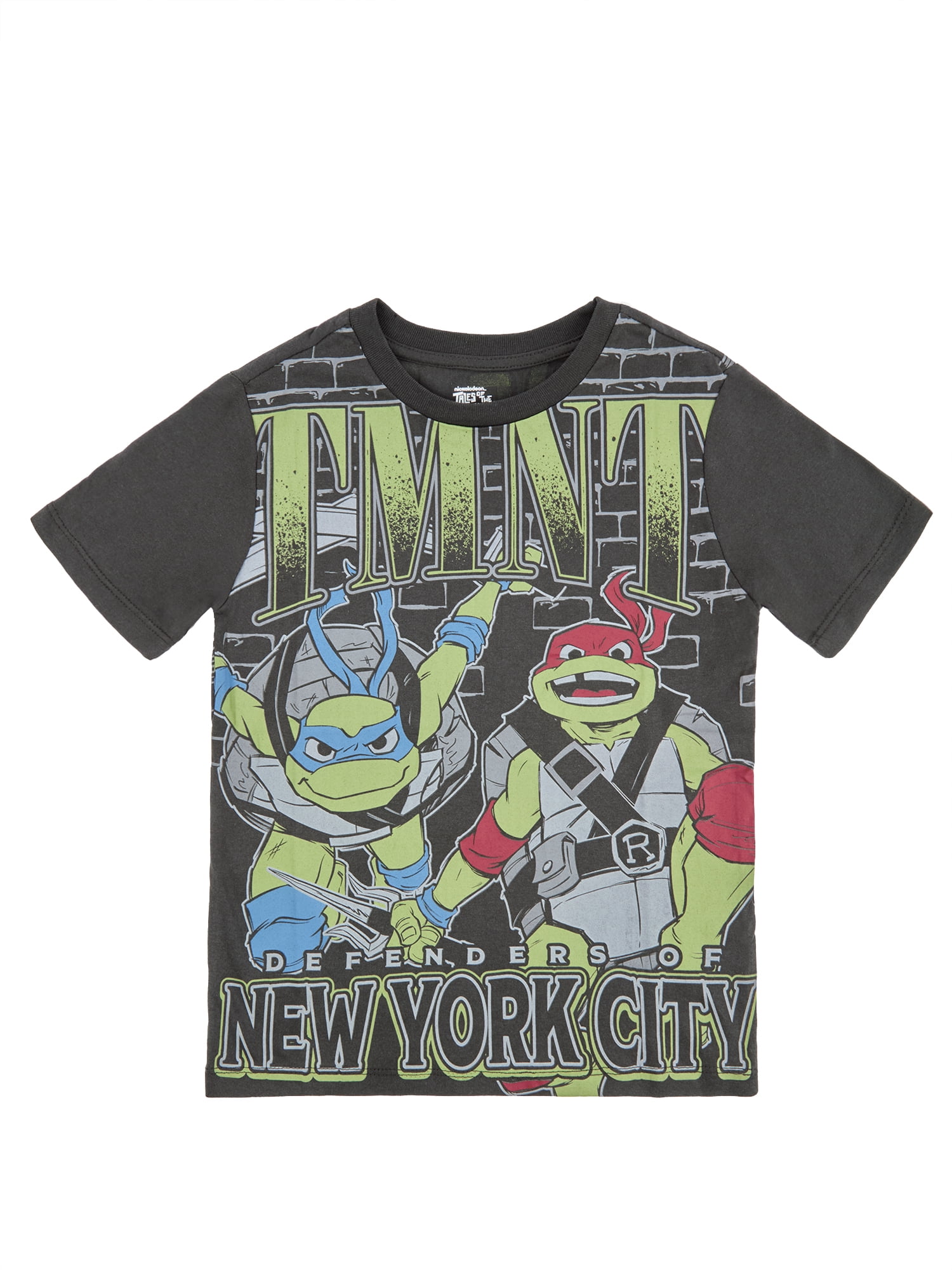 Teenage Mutant Ninja Turtles Boys Graphic Tee with Short Sleeves, Sizes 4-18
