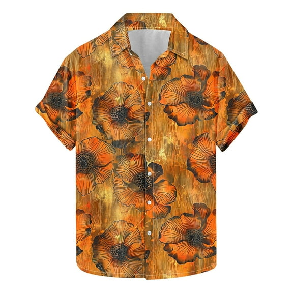 Short Sleeve Button Down Men Summer Men Shirts Mens Short Sleeve Work Shirts Mens Black Dress Shirt Short Sleeve Clearance Items