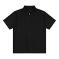 thumbnail image 1 of Short Sleeve Button Down Shirts for Men Short Sleeve Dress Shirt for Men Black Button Up Shirt Men Short Sleeve Mens Linen Short Sleeve Button Down Todays Daily Deals Clearance, 1 of 8