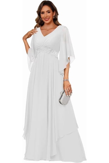 walmart chiffon dress Wedding White Dresses for All Occasions Q5 Ann Taylor Loft Dress Size:Extra Small (4/6) The dress is crafted Formal