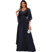 formal dress for older ladies Women Evening Dresses Events vintage 1950's green velvet dress US 4