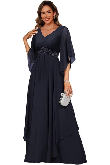 ivory valentino dress Women's Long in Embroidered Light Georgette - Beige recomm_dr3780 main image 0