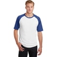 thumbnail image 1 of Short Sleeve Colorblock Raglan Jersey, 1 of 2