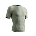 thumbnail image 1 of Short Sleeve Compression Shirts for Men, Quick Dry Cool Men's Compression T-Shirt, Athletic Workout Base Layer Green, 1 of 5
