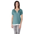 thumbnail image 1 of Short Sleeve Cotton Henley Top, 1 of 3