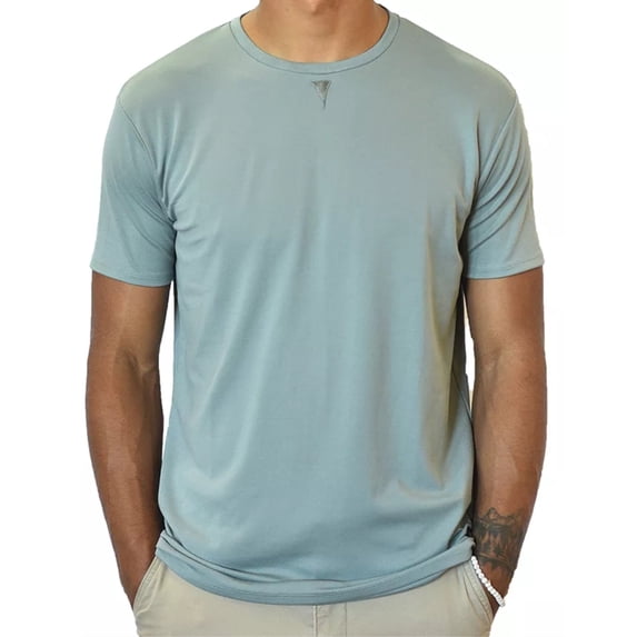Short Sleeve Crew Collar