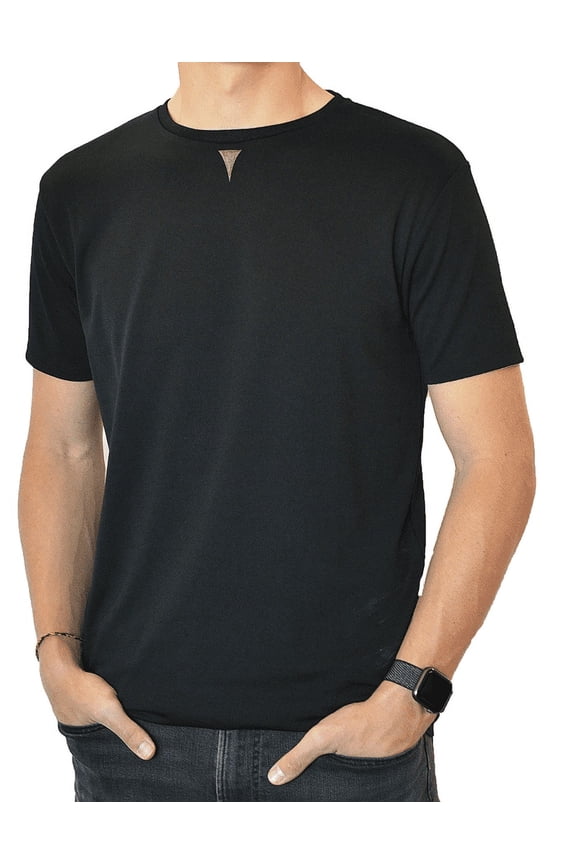 Short Sleeve Crew Collar