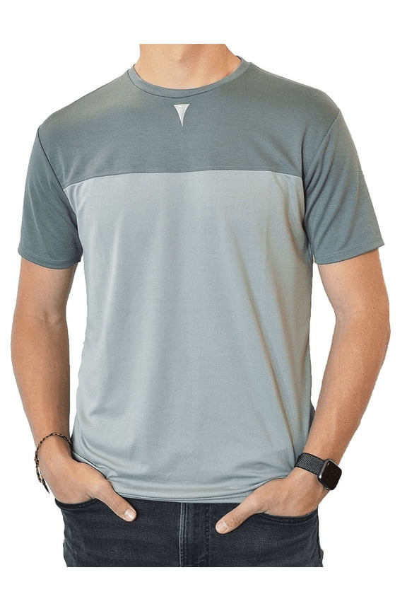 Short Sleeve Crew Collar