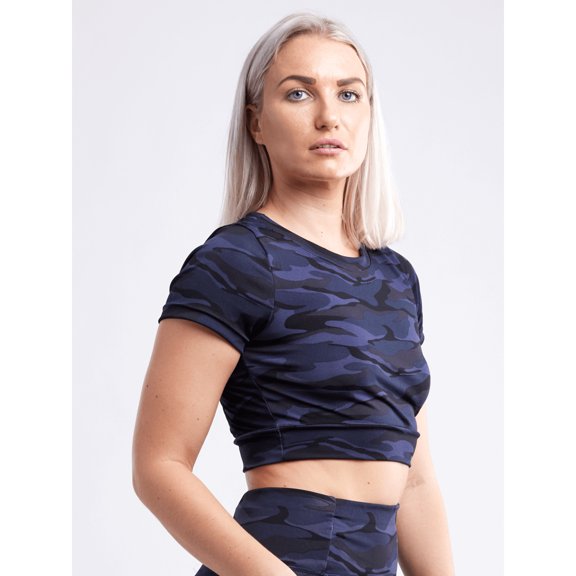 Short-Sleeve Crop Top