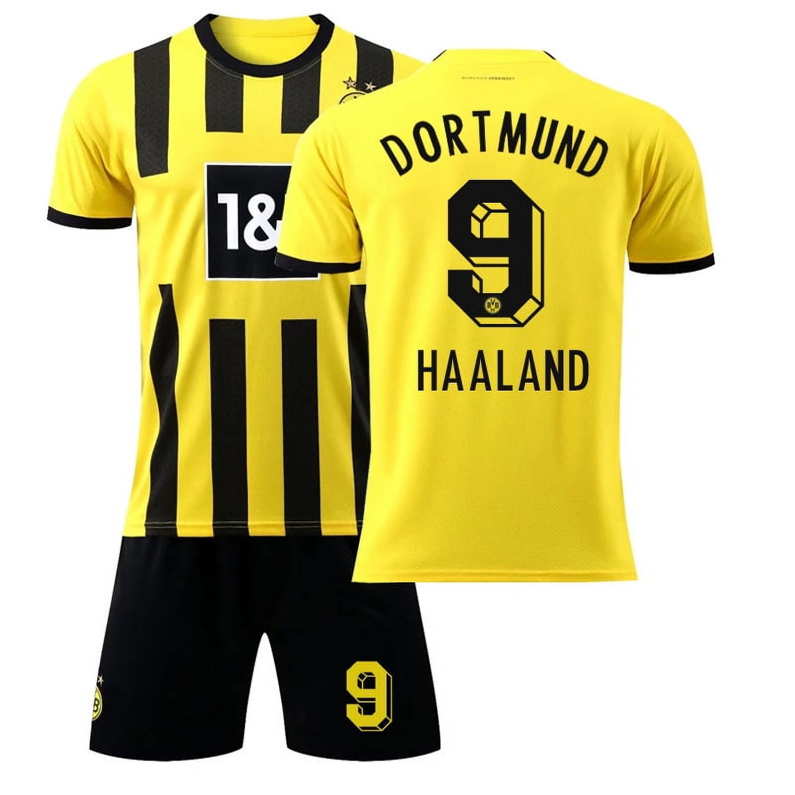 Short Sleeve Dortmund Soccer Fan Football Kids and Adults Jersey Short Socks - Walmart.com