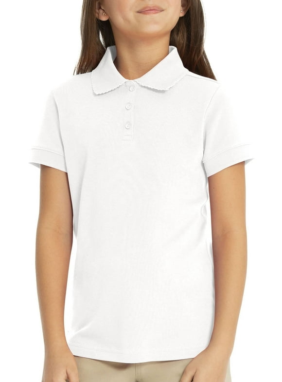 Real School Uniforms Girls Feminine Fit Polo 68004