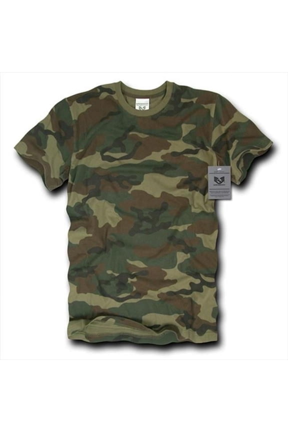 Short Sleeve G.I. T-Shirts, Woodland, Small
