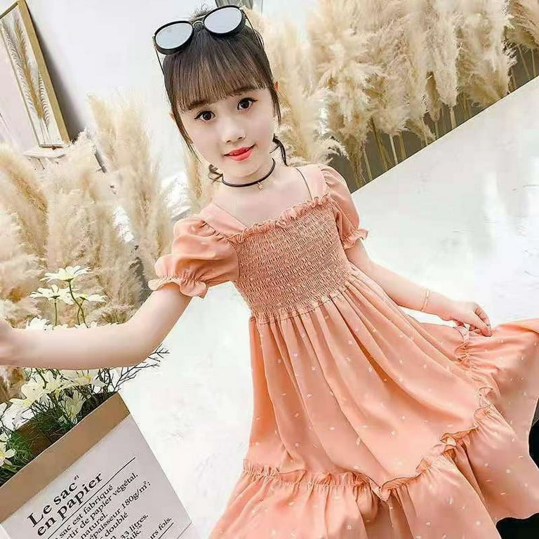 Latest kid 2025 girl dress