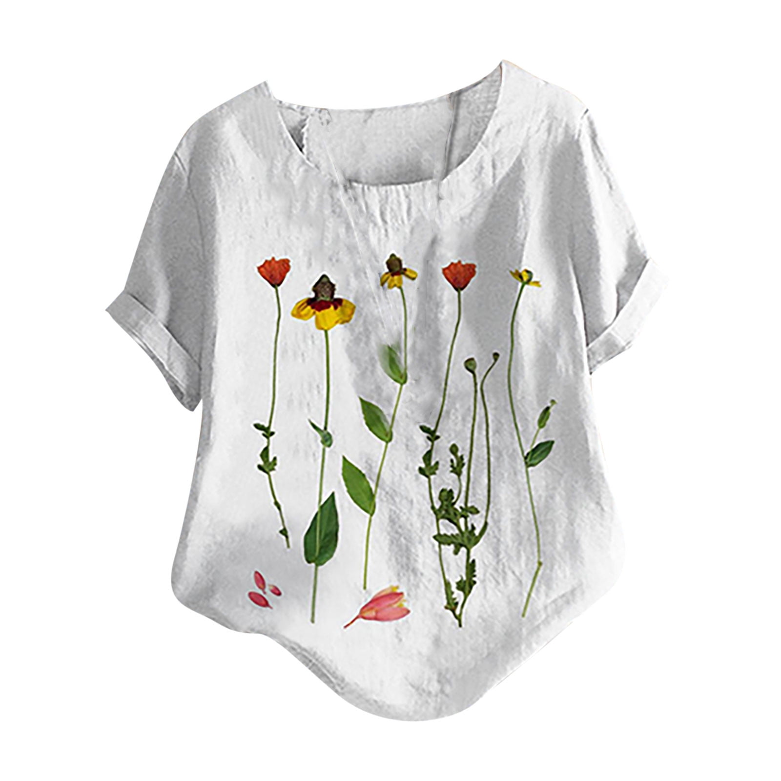 Melliflo Women's Embroidered Boho Tank Top - Spaghetti Strap V-Neck Mexican Peasant Blouse