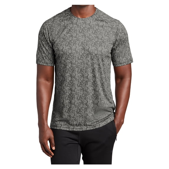Short Sleeve Moisture Wicking Digital Camo Tee Grey Concrete 4X-Large