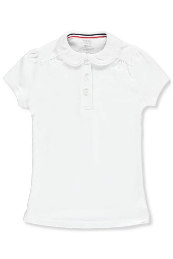 Short Sleeve Peter Pan Collar Polo Shirt (Little Girls & Big Girls)