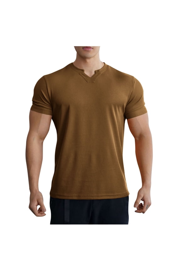 Short Sleeve Pullover Shirts for Men Green Tshirt White Textured Shirt Men Men's Henley T Shirts Mens Polyester Henley Shirts Short Sleeve Shirts Men